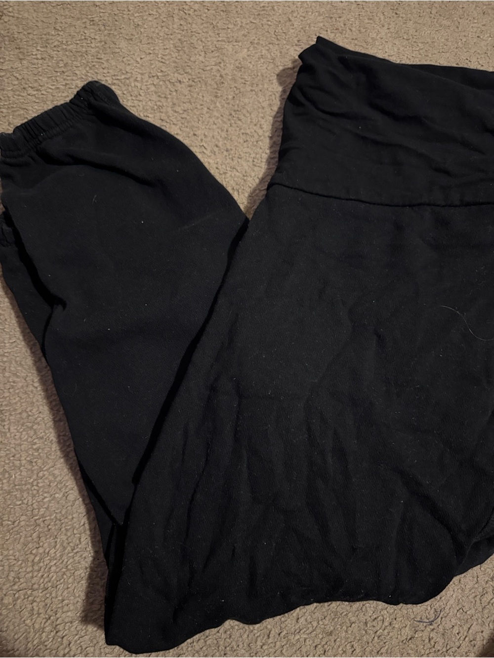 Black Old Navy Maternity Joggers